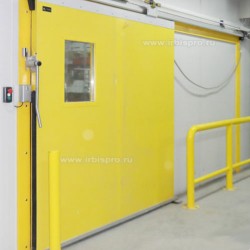 Откатные двери для помещений с регулируемой газовой средой 